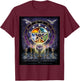 Witches Magical Altar Pentagram Witchcraft Pagan Wicca T-Shirt - T-Shirt | Maroon