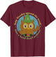 Woodsy Owl Give a Hoot Distressed and Faded T-Shirt - T-Shirt | Maroon