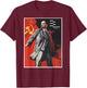Lenin Forever Vintage USSR Retro Soviet Poster T-Shirt - T-Shirt | Maroon