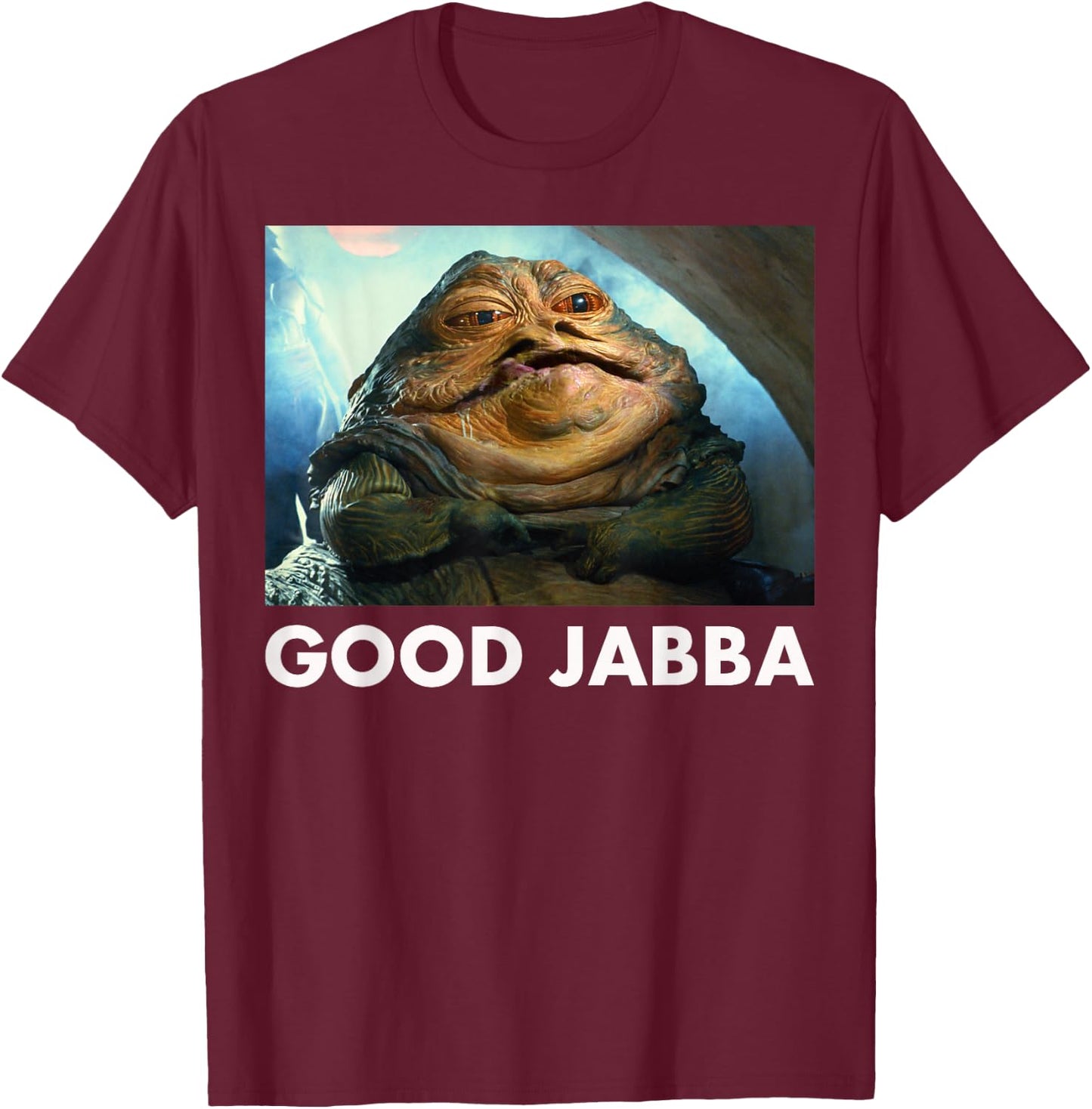 Star Wars Good Jabba The Hut Graphic T-Shirt - T-Shirt | Maroon