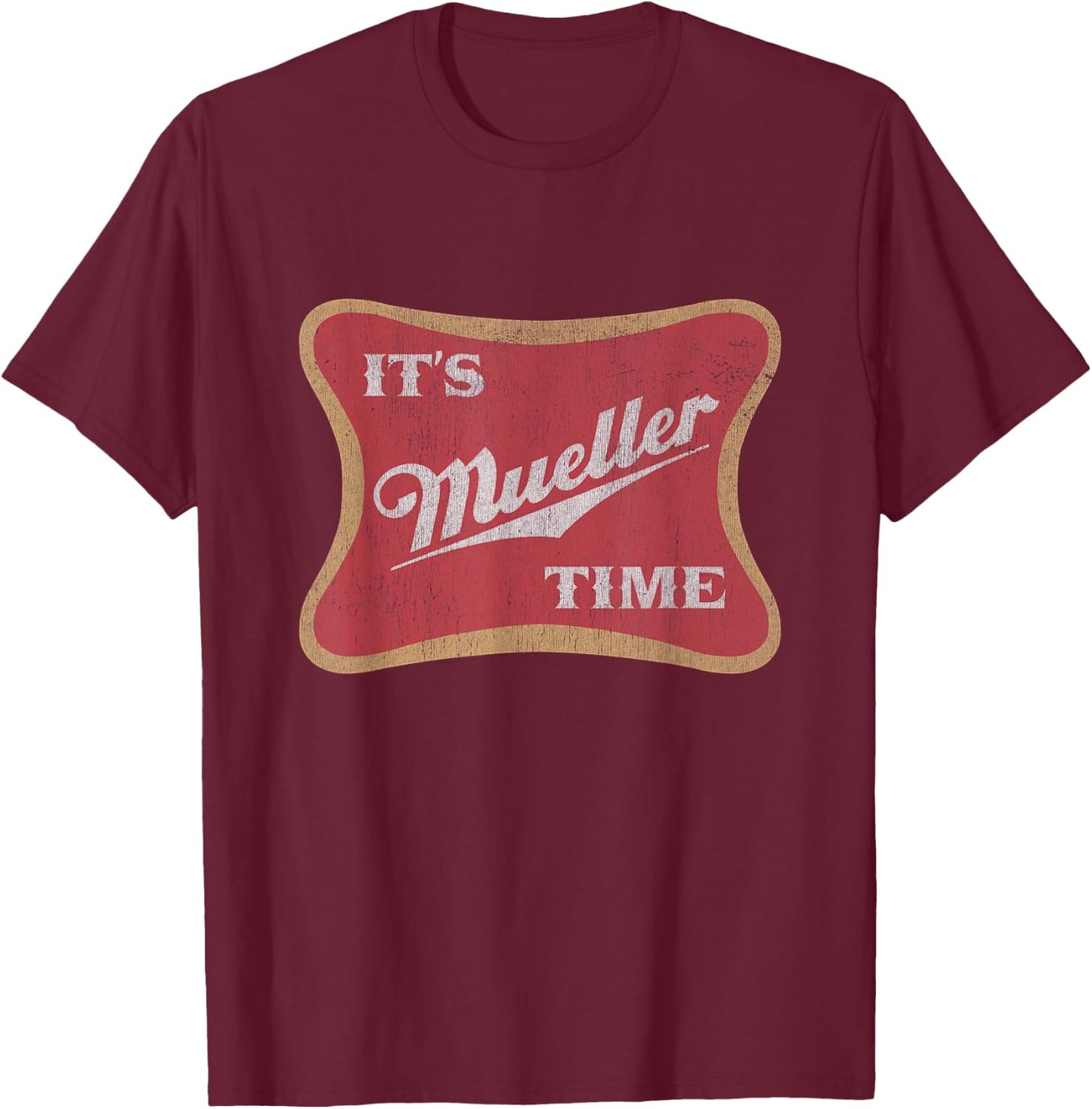 It's Robert Mueller Time Anti Trump Resist Shirt T-Shirt - T-Shirt | Maroon