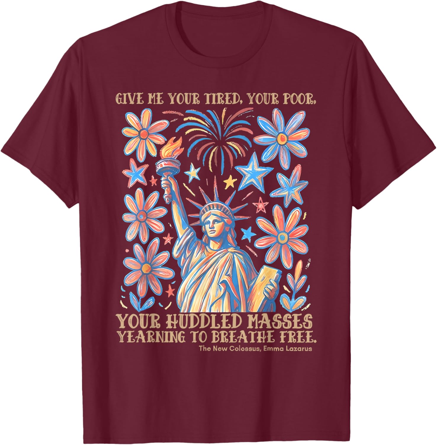Yearning T-Shirt - T-Shirt | Maroon