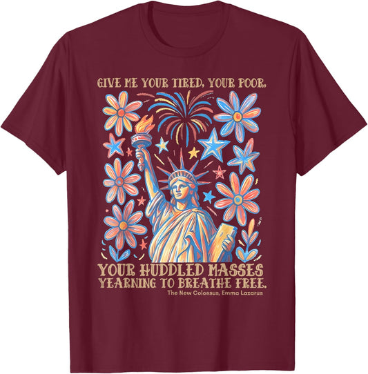 Yearning T-Shirt - T-Shirt | Maroon