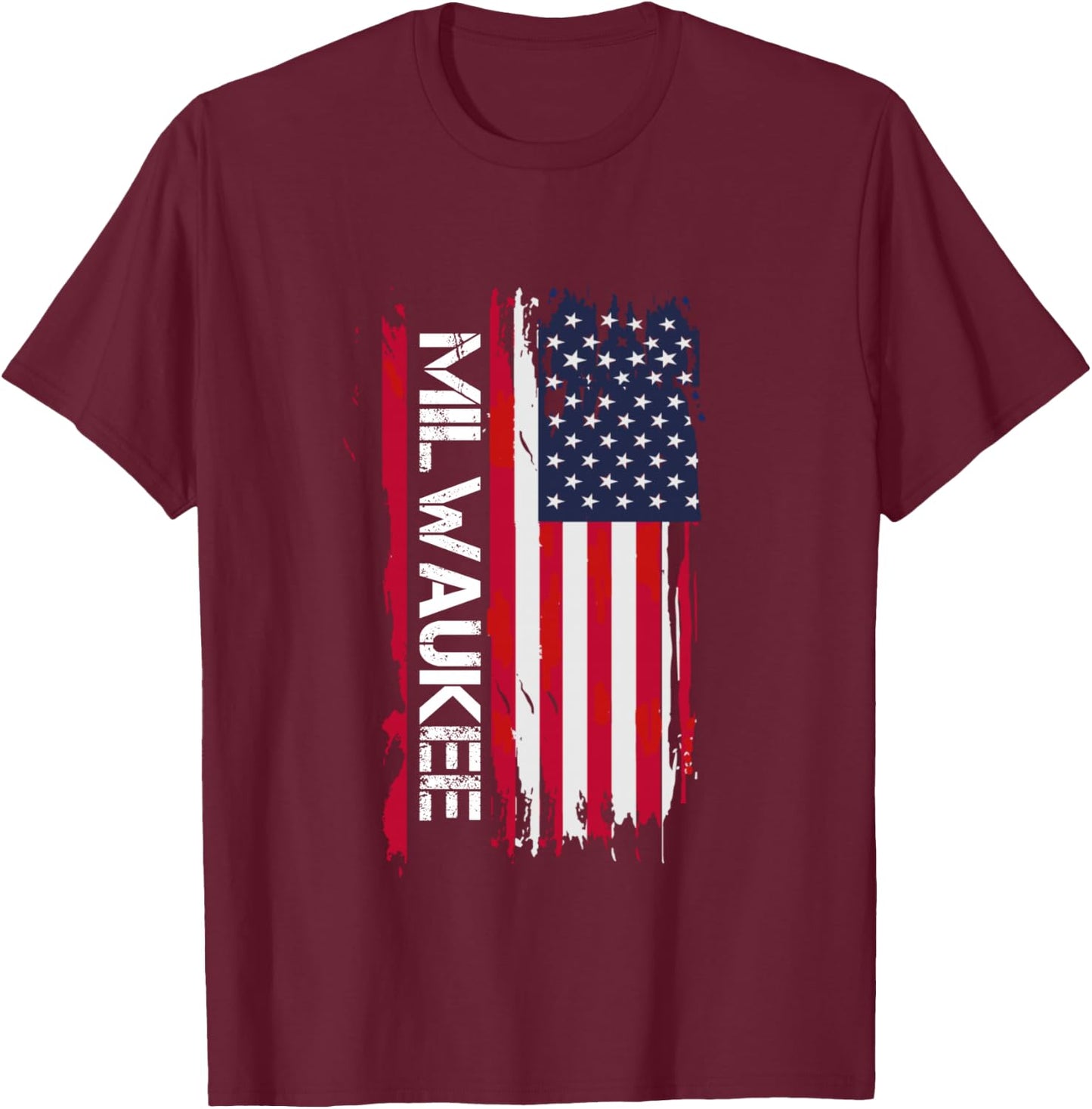 Milwaukee T-Shirt - T-Shirt | Maroon