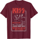 KISS - One Night Only T-Shirt - T-Shirt | Maroon