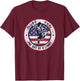 Vintage Muay Thai Karate | Boxing Mixed Martial Arts T-Shirt - T-Shirt | Maroon