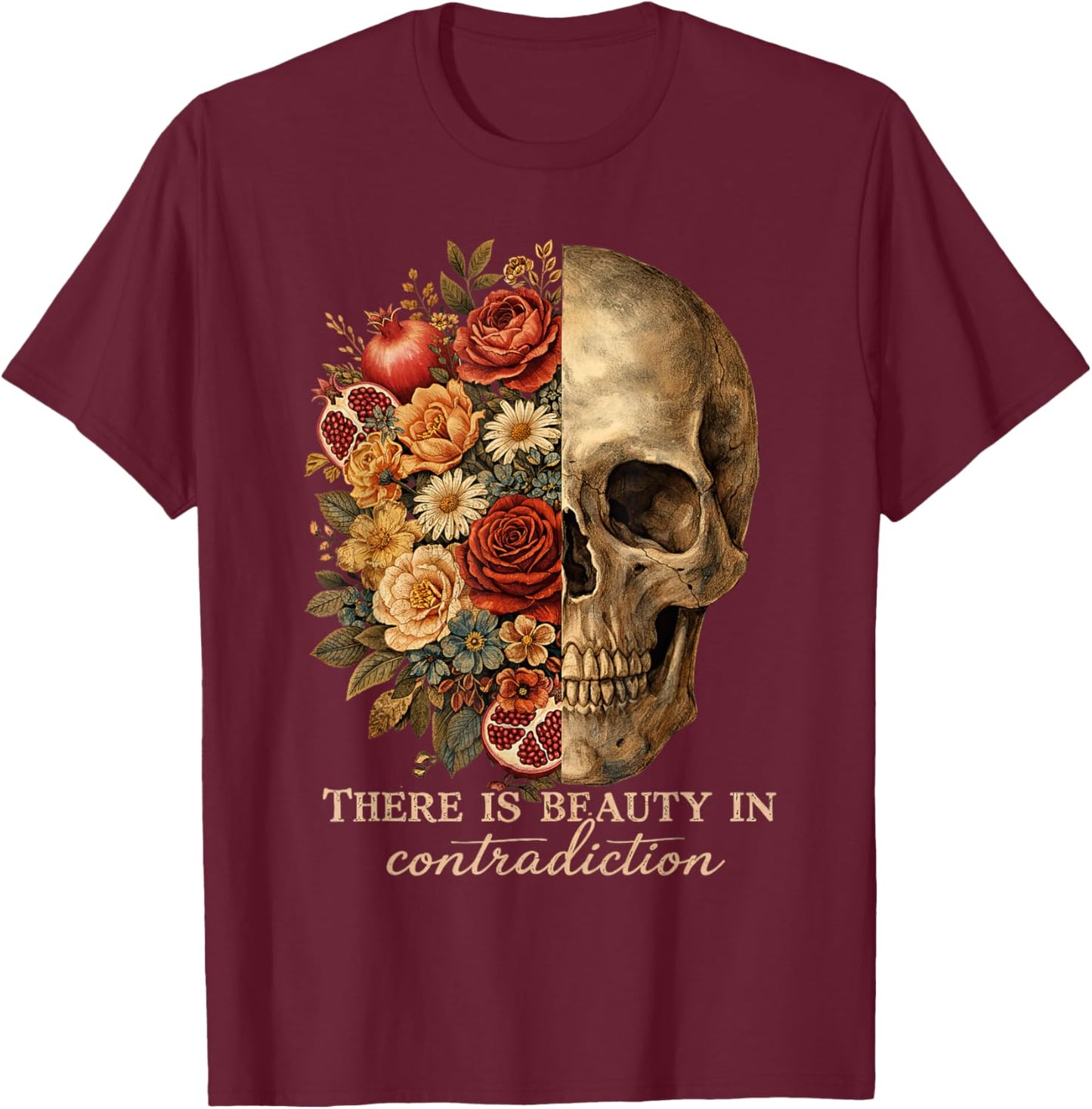 Persephone Greek Mythology A Beauty in that Contradiction T-Shirt - T-Shirt | Maroon