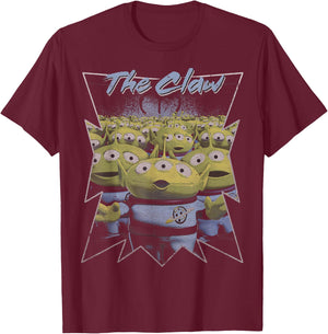 Disney Pixar Toy Story Aliens The Claw Portrait T-Shirt - T-Shirt | Maroon