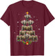 Elephant Christmas Men Women Elephant Lover T-Shirt - T-Shirt | Maroon