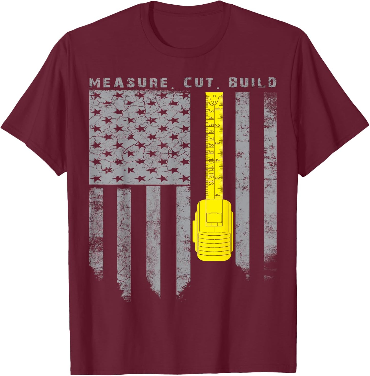Funny Carpenter Shirts T-Shirt - T-Shirt | Maroon