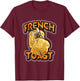 French Toast Shirt T-Shirt - T-Shirt | Maroon