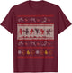 Krampus Party Ugly Christmas Design T-Shirt - T-Shirt | Maroon
