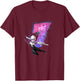 Marvel Ghost-Spider Gwen Stacy 7th Birthday Graphic T-Shirt - T-Shirt | Maroon