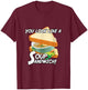 You Look Like A Soup Sandwich Military Theme T-Shirt - T-Shirt | Maroon