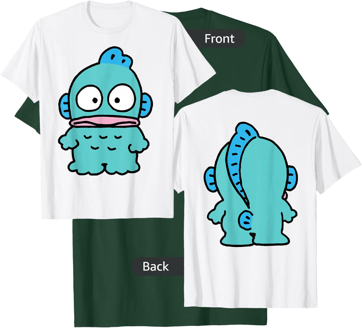 Hangyodon Front and Back Shirt T-Shirt - T-Shirt | Forest