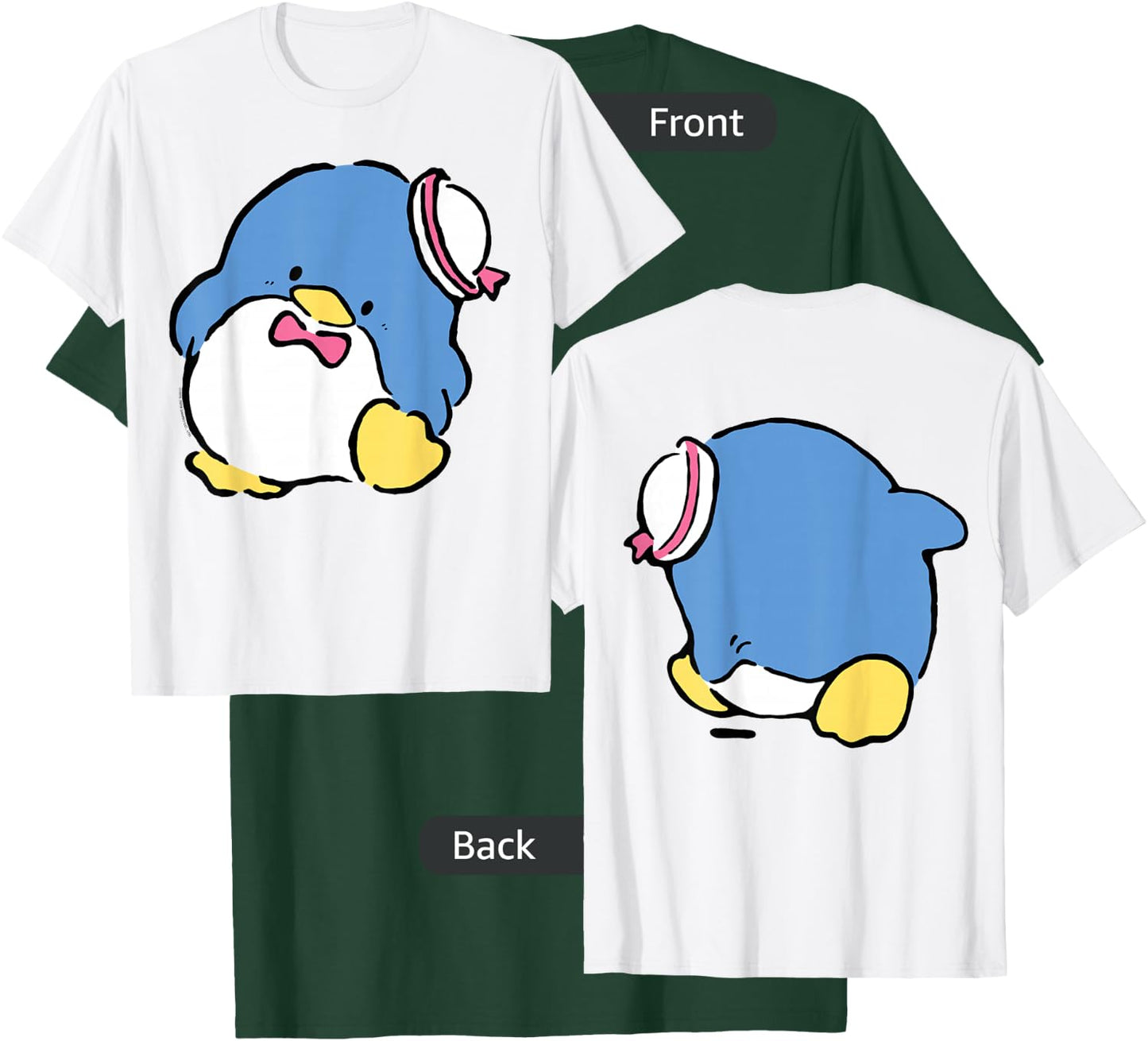 Tuxedosam Front and Back Shirt T-Shirt - T-Shirt | Forest