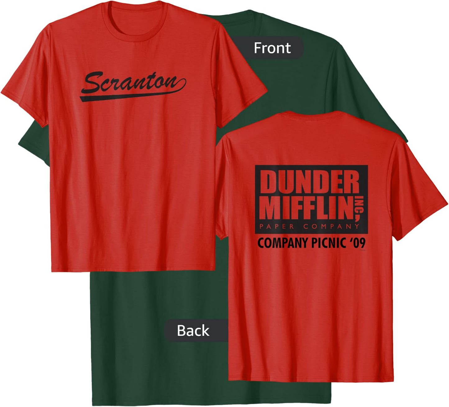 The Office Scranton Branch Picnic As Seen On T-Shirt - T-Shirt | Forest