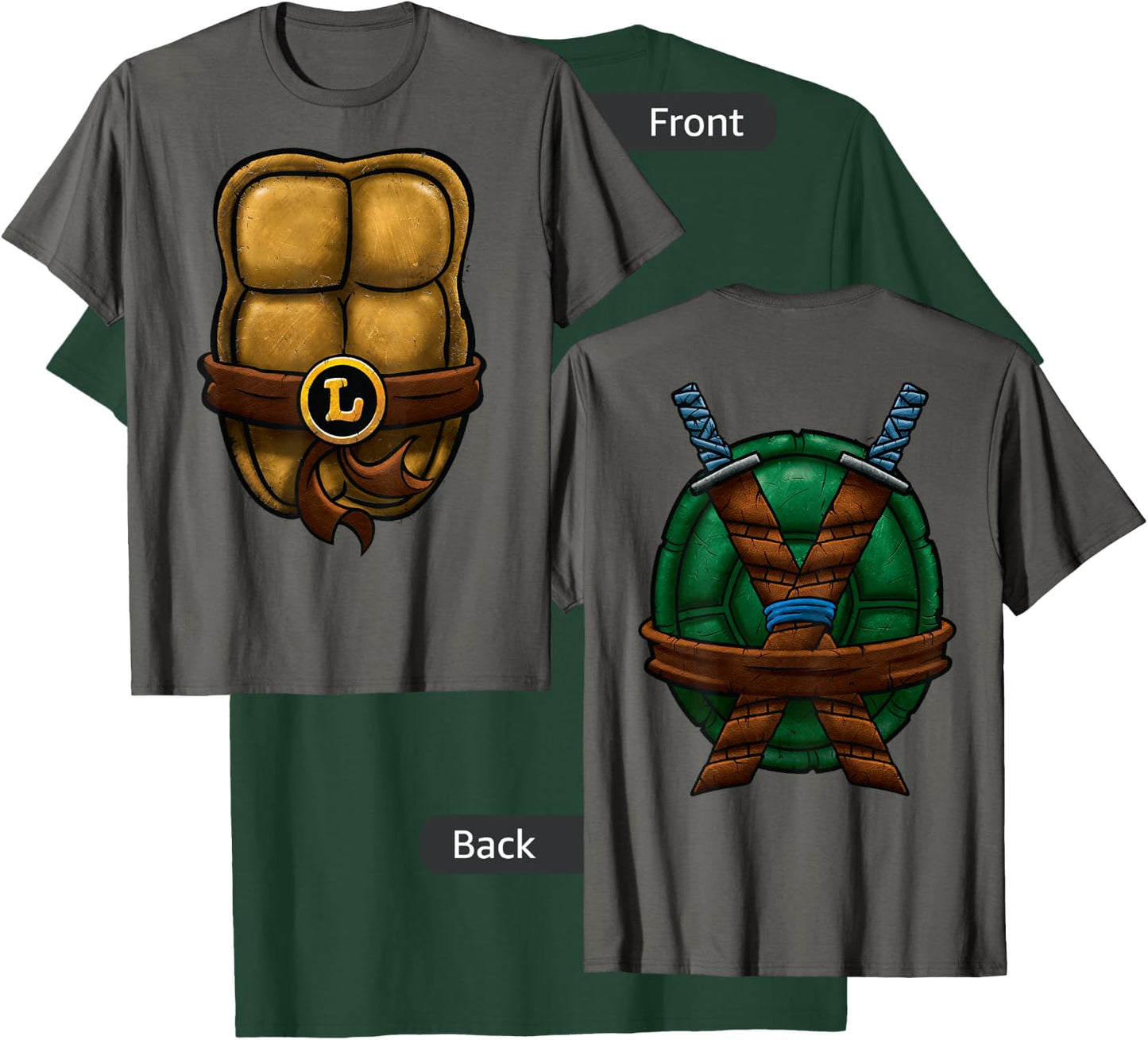 Teenage Mutant Ninja Turtles Leonardo Shell Graphic T-Shirt - T-Shirt | Forest
