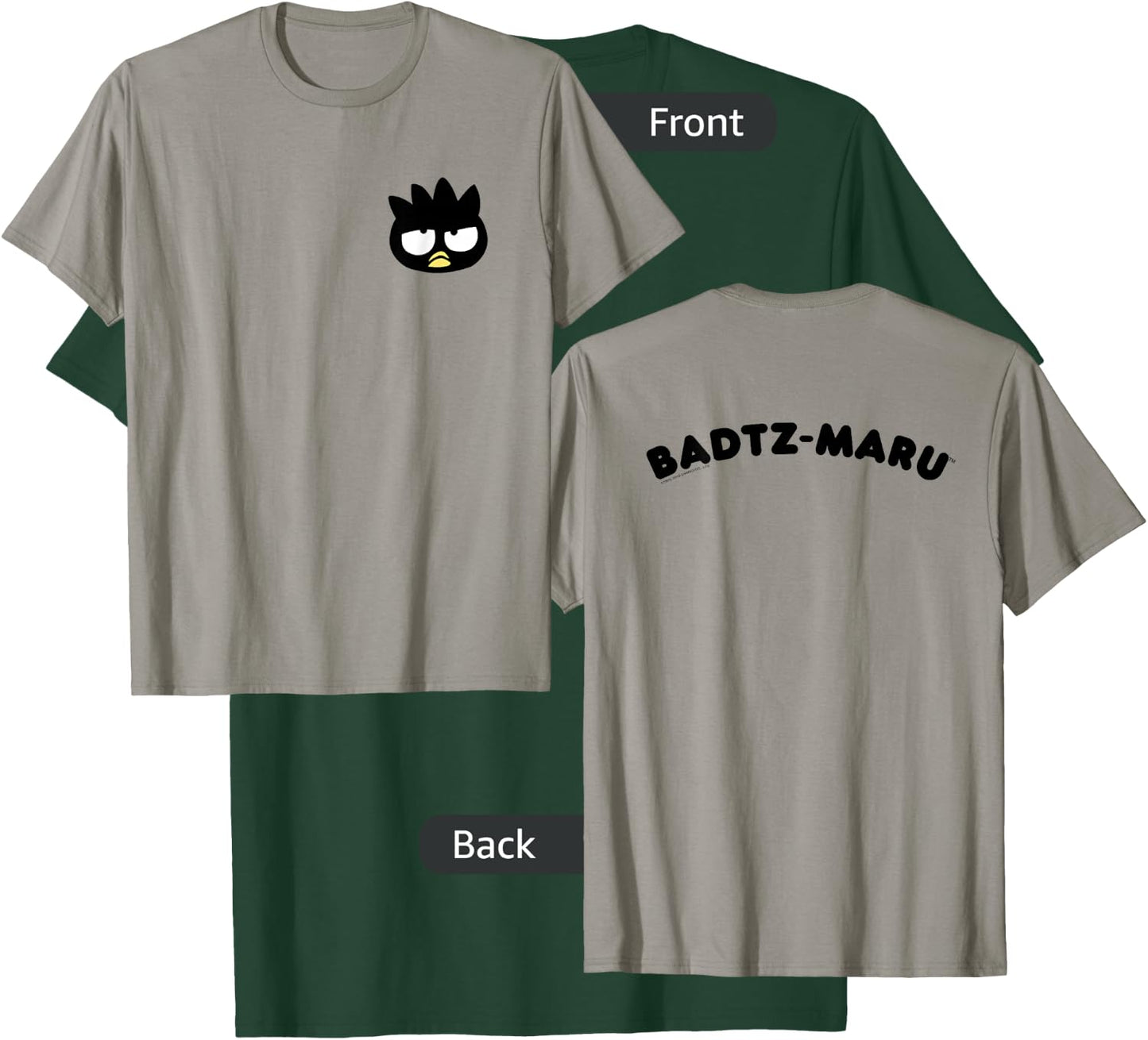 Badtz - Maru Front and Back Logo Shirt T-Shirt - T-Shirt | Forest