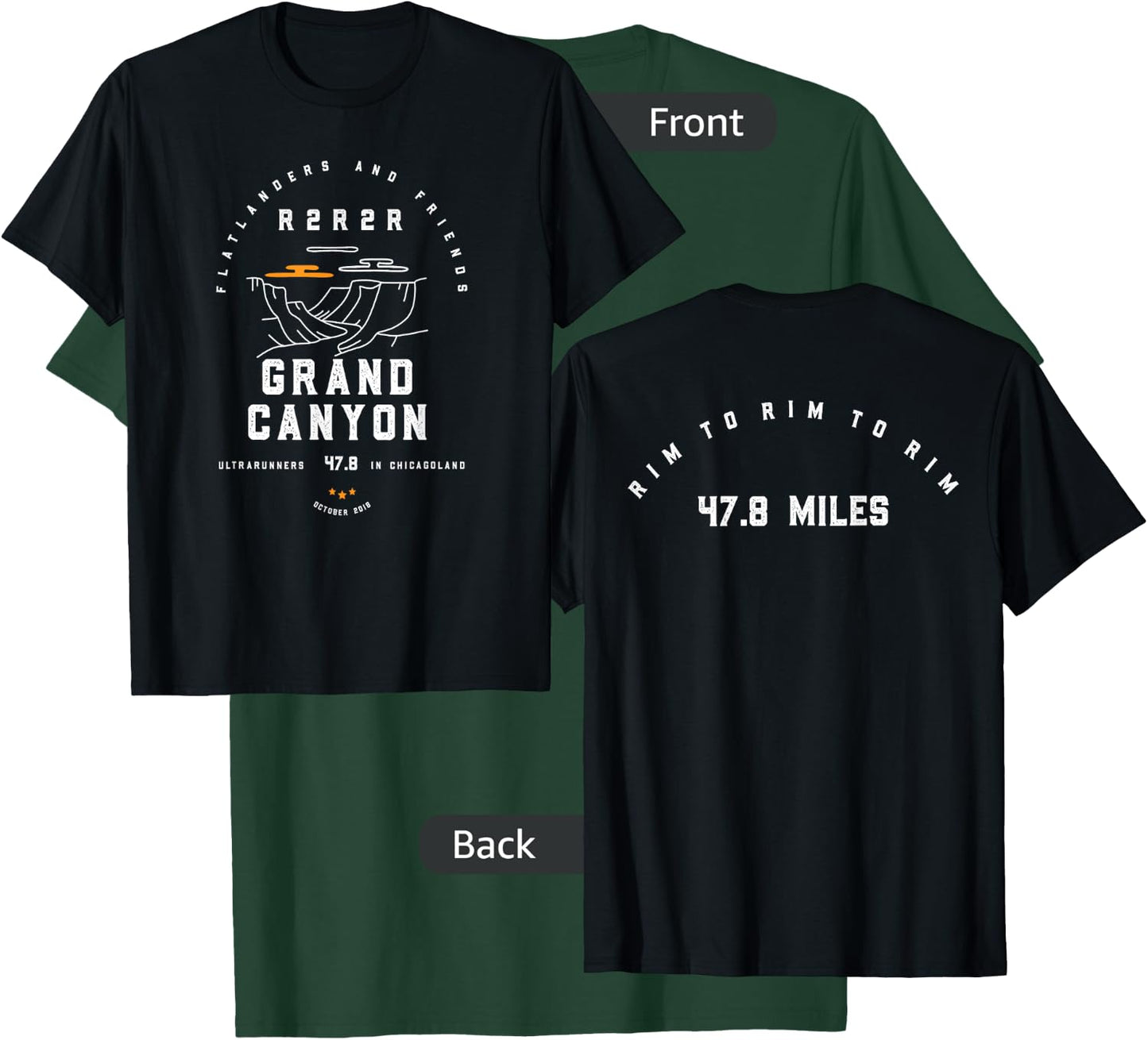 R2R2R Regular T T-Shirt - T-Shirt | Forest