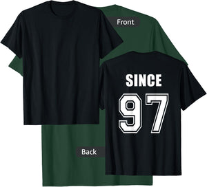 Together since 1997 -couple shirts-Lovers Shirts- King Queen T-Shirt - T-Shirt | Forest