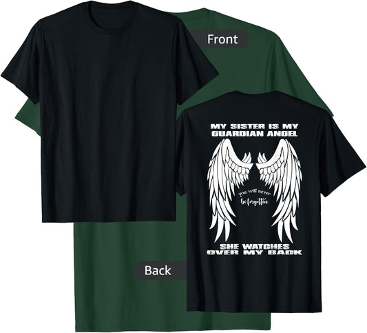 Guardian Angel Shirt - My Sister Is My Guardian Angel T-Shirt - T-Shirt | Forest