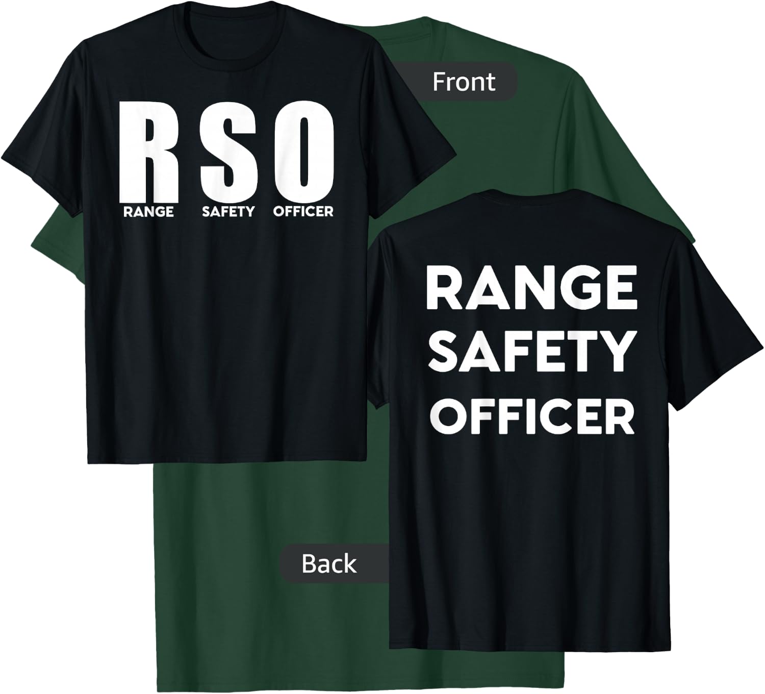 Range Safety Officer T-Shirt - T-Shirt | Forest