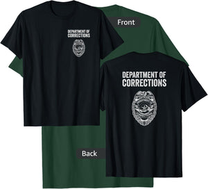 Correctional Officer Shirt Gifts Department Of Corrections T-Shirt - T-Shirt | Forest