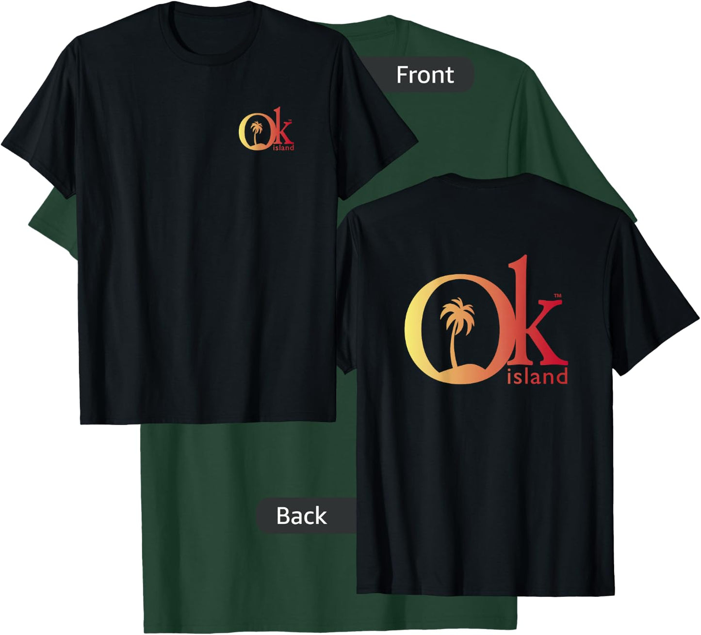 Okaloosa Island Destin Gulf Coast Florida Retro Beach Surfer Men Women Kids T-Shirt - T-Shirt | Forest