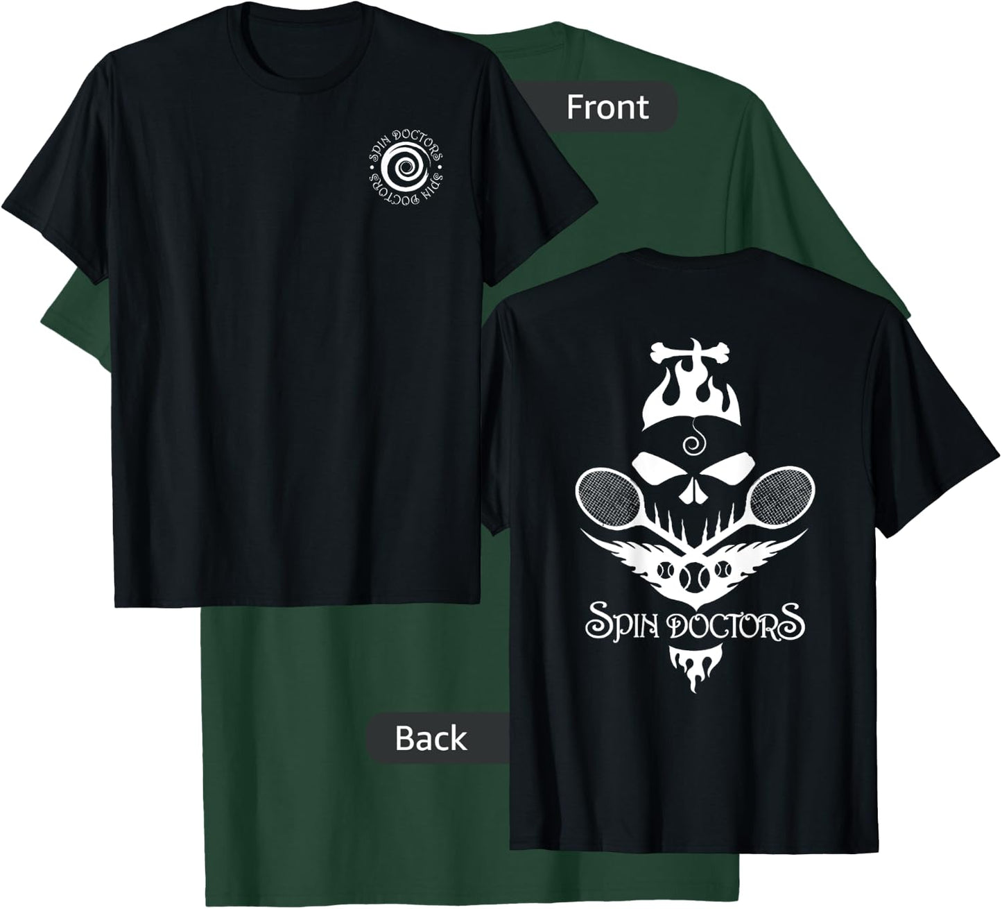 Spin Doctors Tennis gear T-Shirt - T-Shirt | Forest