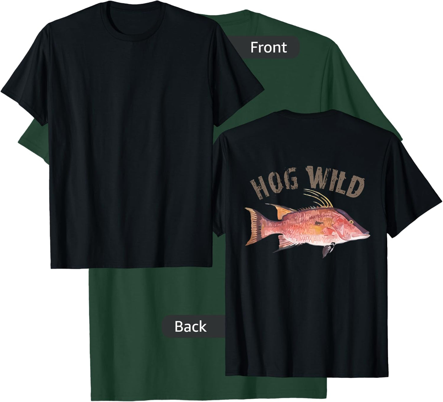 Hog Wild Hogfish T-Shirt - T-Shirt | Forest