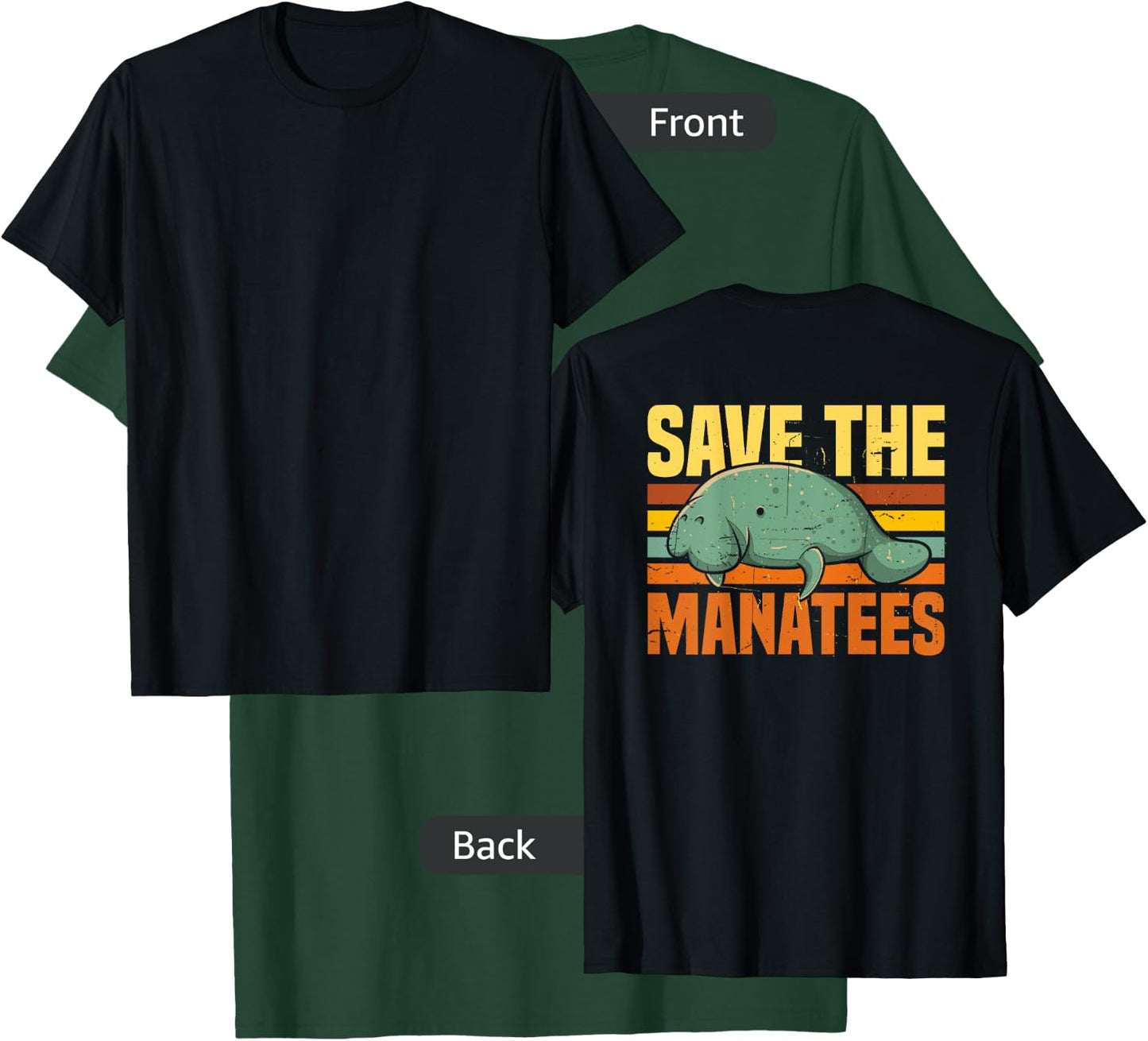 Save the manatees shirt, Manatee t shirt gifts, Sea Cow Gift T-Shirt - T-Shirt | Forest