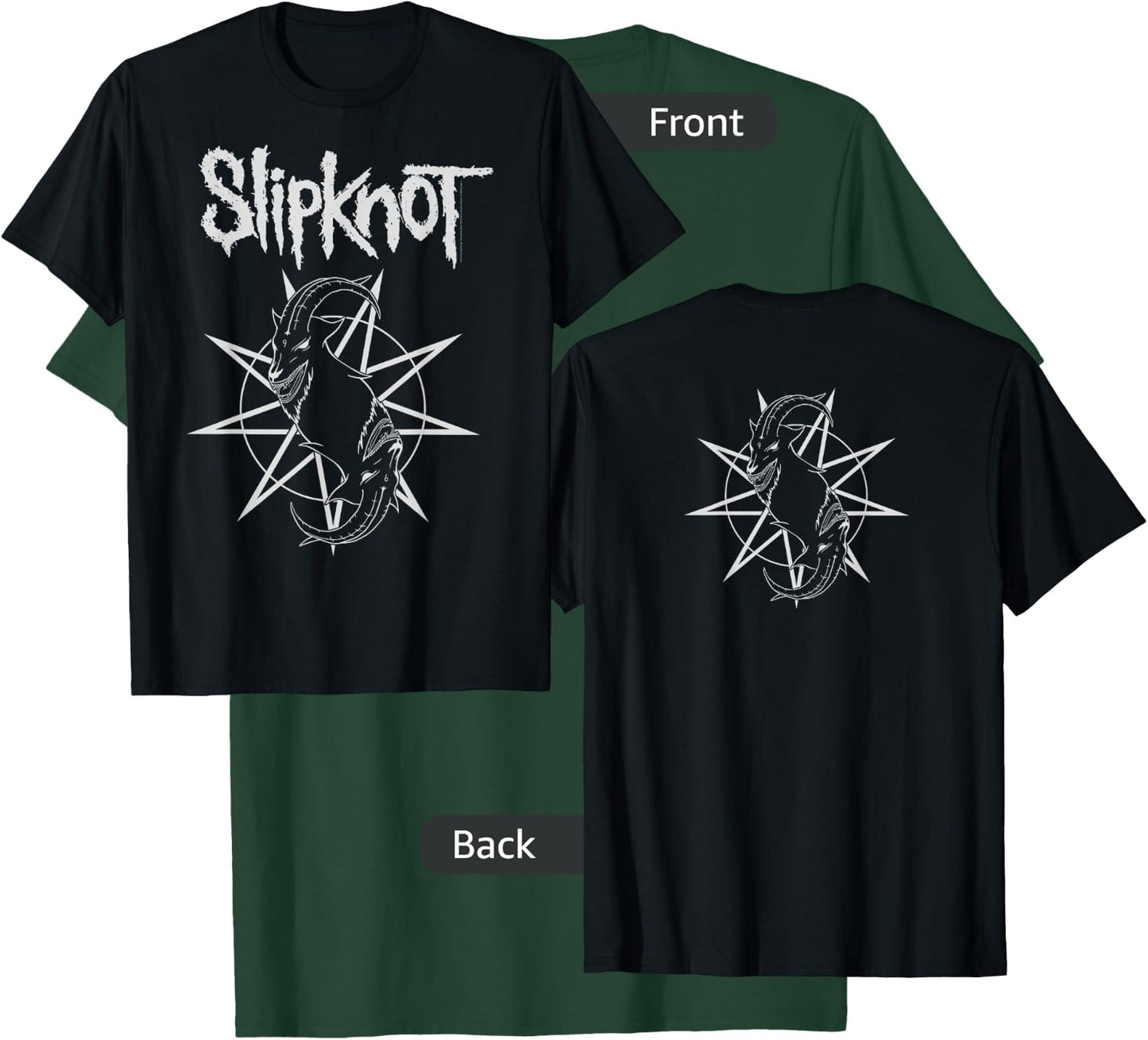 Slipknot Official Goat Star Logo T-Shirt - T-Shirt | Forest