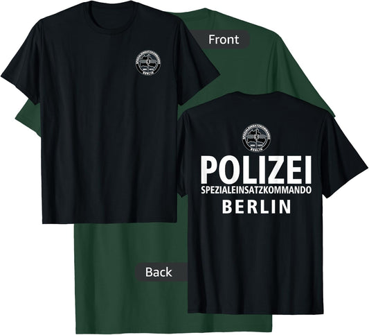 Germany Berlin SWAT Police SEK Spezialeinsatzkommando T-Shirt - T-Shirt | Forest