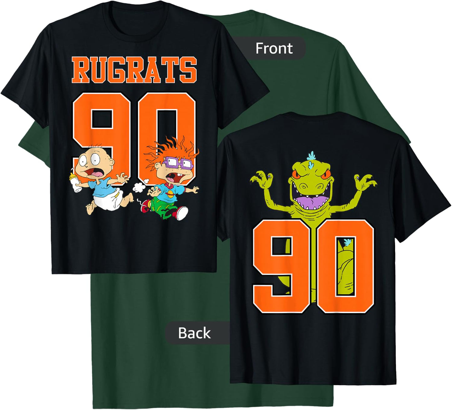 Rugrats Classic Basketball Jersey Tommy, and his Friends Small T-Shirt - T-Shirt | Forest