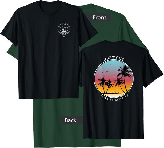 Aptos California Surf T-Shirt - T-Shirt | Forest