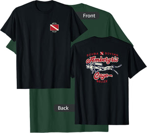 Ambergris Caye Belize Scuba Diver Shirt 2-sided T-Shirt - T-Shirt | Forest