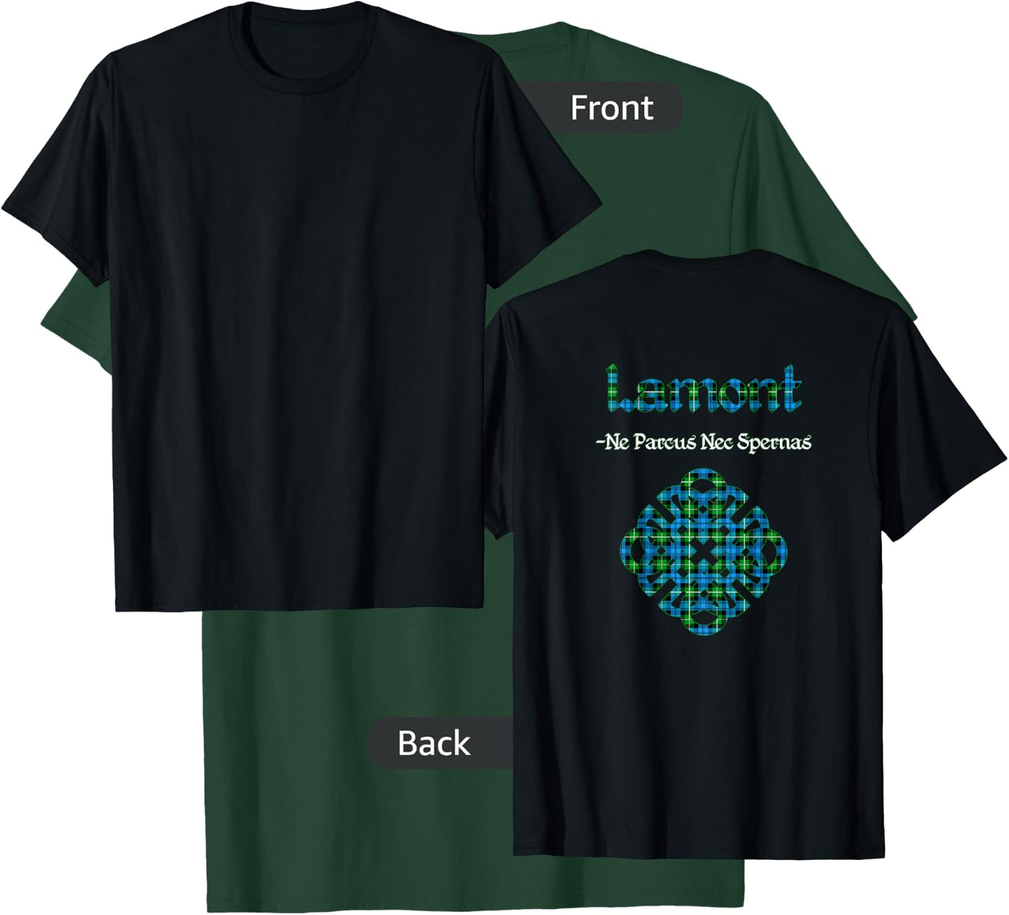 Clan Lamont Scottish Pride T-Shirt - T-Shirt | Forest
