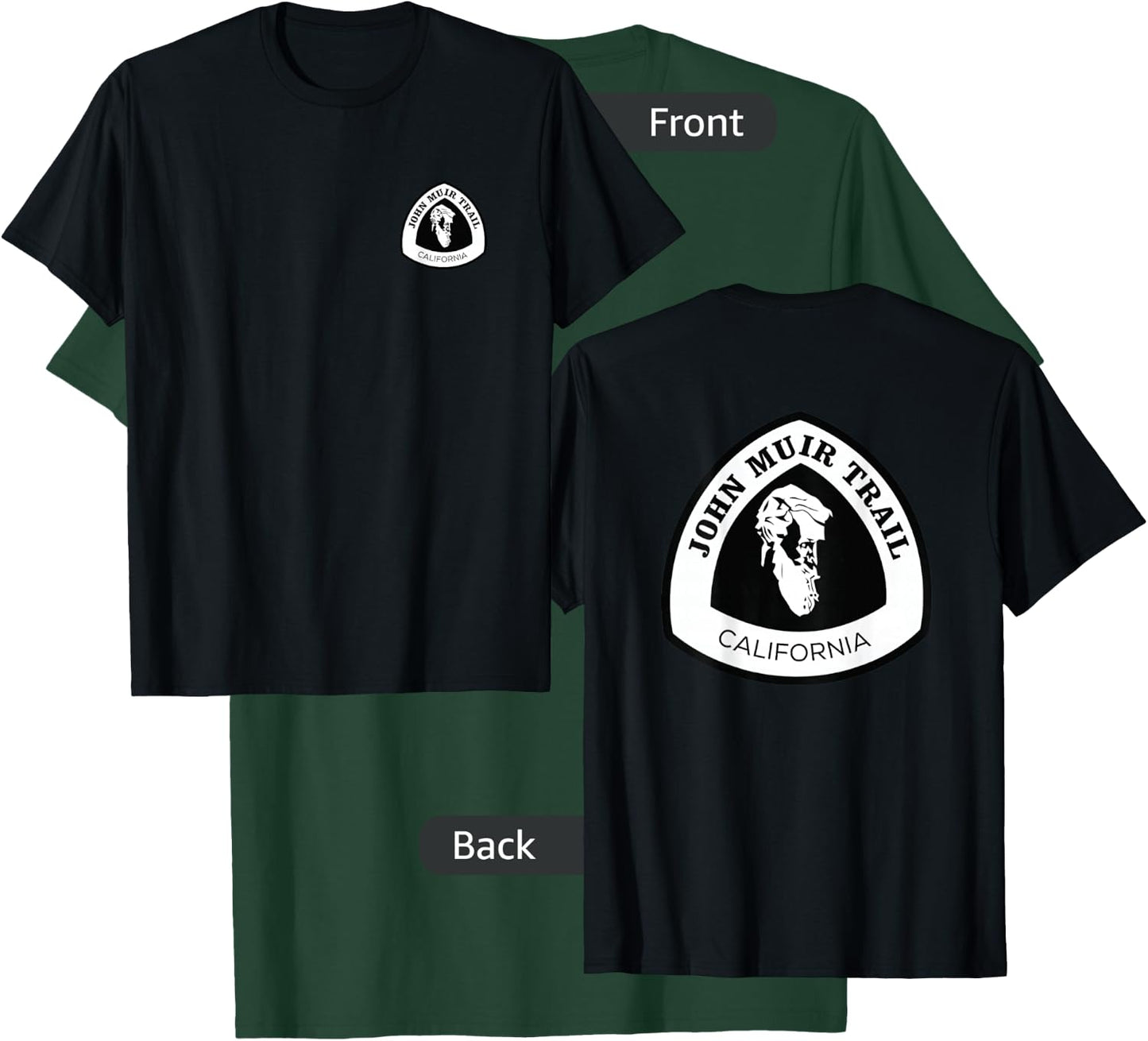 DOUBLE SIDED SHIRT John Muir Trail T-Shirt - T-Shirt | Forest