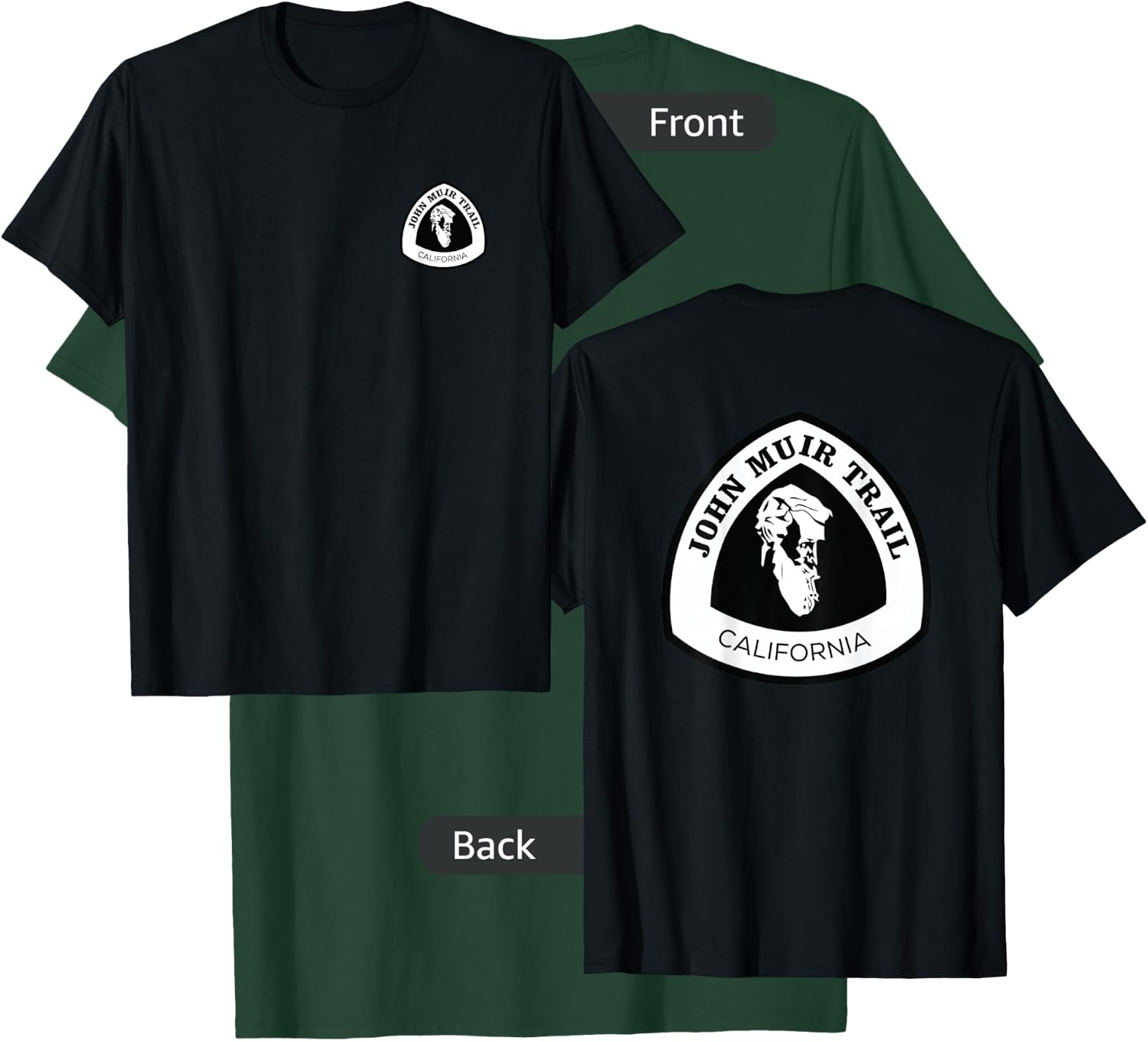 DOUBLE SIDED SHIRT John Muir Trail T-Shirt - T-Shirt | Forest