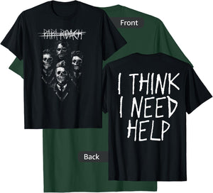 Papa Roach - Official Merchandise - I Need Help Portrait T-Shirt - T-Shirt | Forest