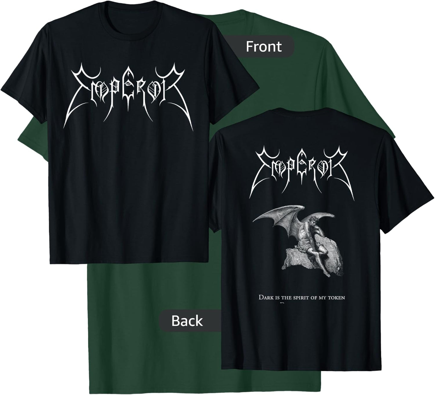 Emperor - Lucifer - Official Merchandise T-Shirt - T-Shirt | Forest