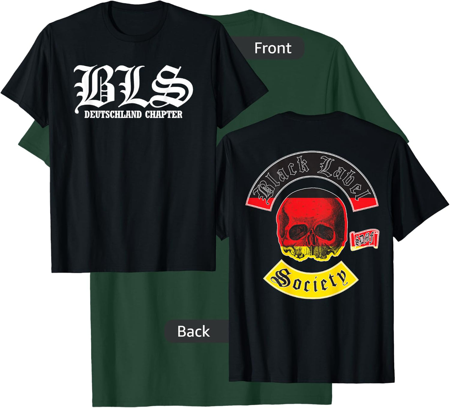 Black Label Society Deutschland Chapter T-Shirt - T-Shirt | Forest