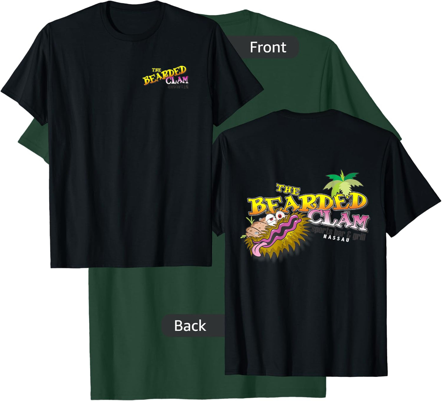 Clam Original Logo T-Shirt - T-Shirt | Forest