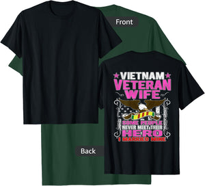 Some People Never Meet Their Hero Vietnam Veteran Wife Shirt T-Shirt - T-Shirt | Forest