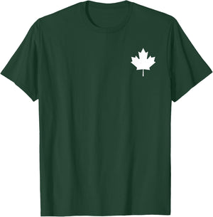 Canada Maple Leaf - canadian emblem & symbol T-Shirt - T-Shirt | Forest