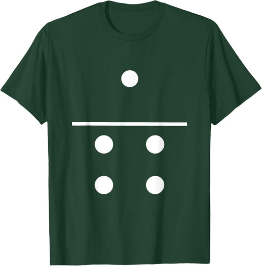 Domino 1 and 4 Matching Halloween Group Costumes 1-4 T-Shirt - T-Shirt | Forest