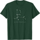 Minimal Andromeda Constellation Astronomy and Space Design T-Shirt - T-Shirt | Forest