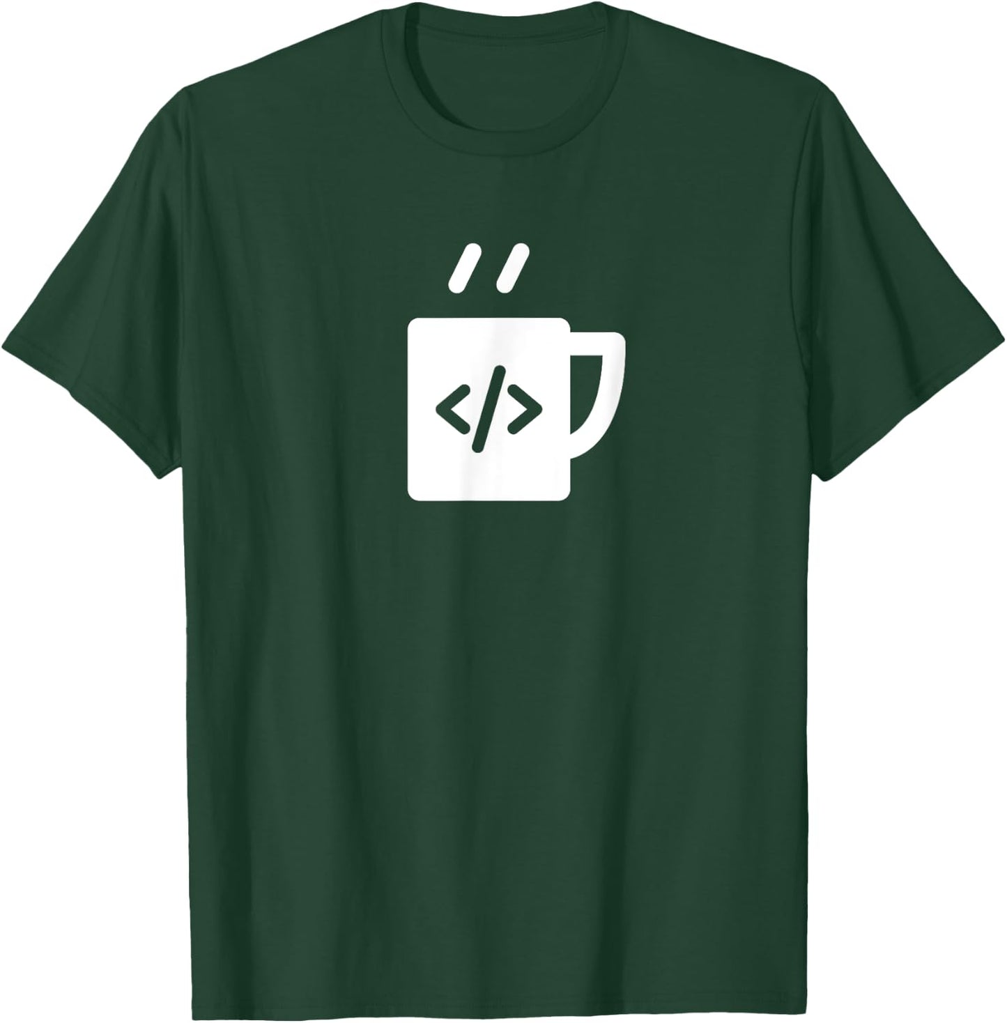 Front-end & Back-end Co JavaScript Code Coffee Developer Programmer T-Shirt - T-Shirt | Forest