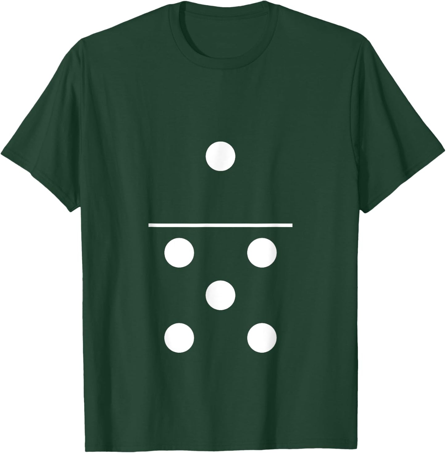 Domino Game 5 1 Funny Halloween Group Costume Shirt Gift T-Shirt - T-Shirt | Forest